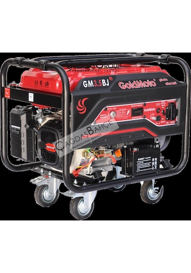 Goldmoto Gm3.5Bjea Benzinli Marşlı Jeneratör 3.5 Kw