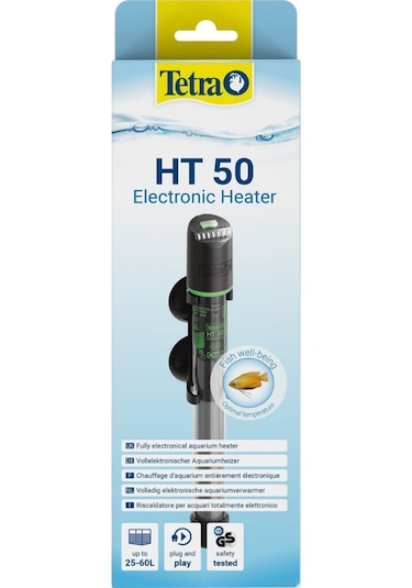 Tetra Ht 50 Elektronik Akvaryum Isıtıcısı 50 Watt 25-60 Litre