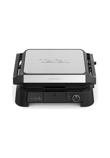 Tefal SuperGrill 3in1 6 Dilim Kapasiteli 2000 Watt Barbekü Izgara ve Tost Makinesi