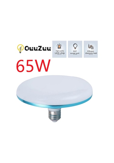 Beyaz  Ampul E27  Lamba Süper Parlak 12w 15w 20w 30w 45w 65w Ufo 220v  Masa Lambaları12w