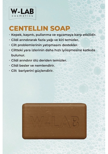 W-Lab Cosmetics Centellin Sabun 125 Gr