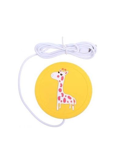 Createtech Taş Desenli Usb Kahve Isıtıcı - Bardak Altlığı İle İçeceklerinizi Sıcak Tutun Diğer