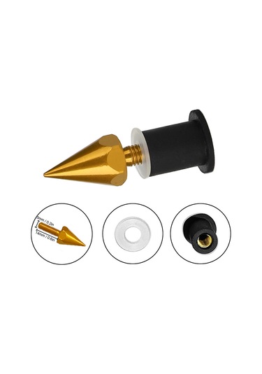 Reedark Cnc Alüminyum M5 Motosiklet Vida Seti - 10 Adet, Evrensel Uyumlu, Siyah, Dekoratif Ve Sabitleyici, Scooter-spor Araçları İçin