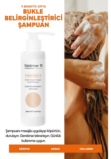 Sisteme 11 Bukle Belirginleştirici Şampuan 250 Ml