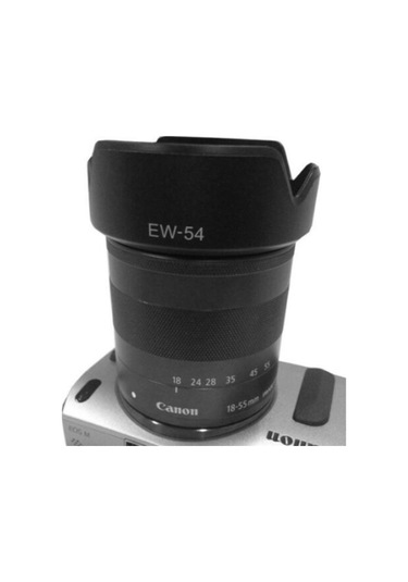 Canon EF-M 18-55 MM f/3.5-5.6 IS STM Lens için EW-54 Parasoley