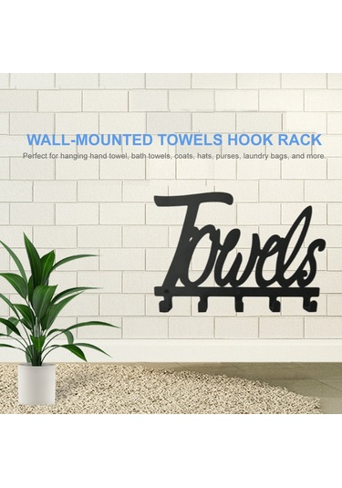 Springsun "5 Kancalı Paslanmaz Duvar Askısı - Banyo & Mutfak İçin Pratik Asıcı" Diğer