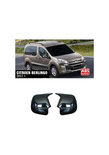 Citroen Berlingo Batman Yarasa Ayna Kapağı Piona Black Abs 2012-2019