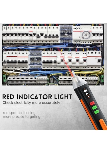 Fnirsi Tp10 Temassız Akıllı Voltmetre 12-1000v Ac Gerilim Dedektörü