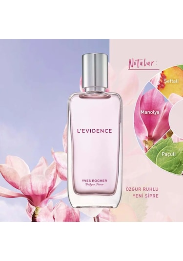 Yves Rocher L'evidence Kadın Parfüm EDP 50 ML
