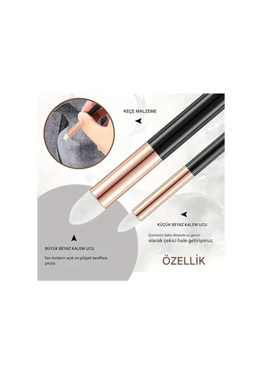 Eskiz Sünger-keçe Silgi, Yıkanabilir, Kara Kalem Silgi, Gölgelendirme, Porselen Boyama-rose 2 Adet