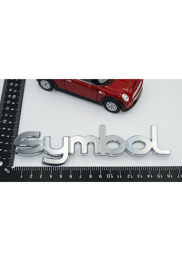 Renault Clio Symbol Bagaj 3M 3D Krom Abs Logo Amblem