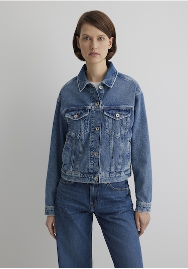 Mavi - Megi Mavi Premium Indigo Mavisi Jean Ceket 1110389-89162 Mavi