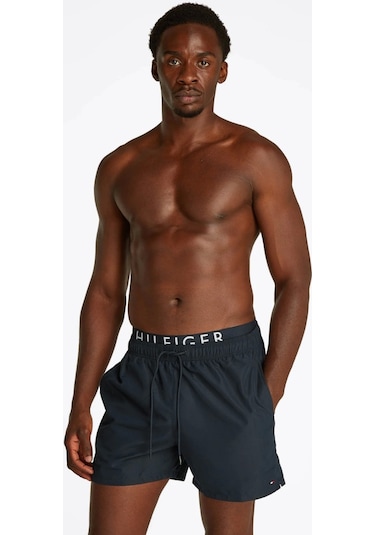 Tommy Hilfiger Erkek Lacivert Şort Siyah