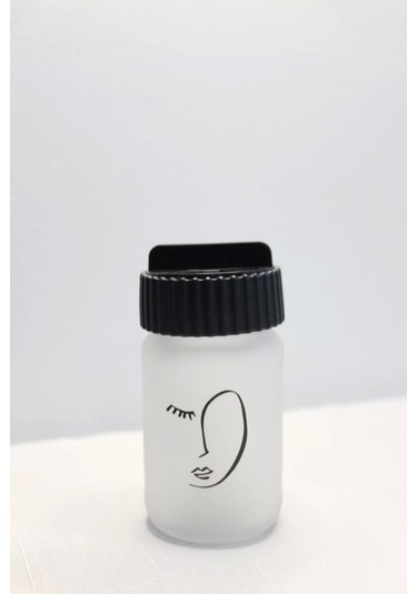 Desenli Buzlu Tuzluk Biberlik 105cc Beyaz