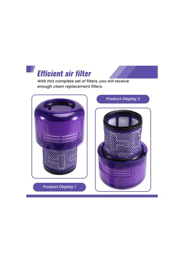 Sointeresting  V11 V15 Sv14 Absolute Animal Detect Extra Pro Torque Drive Elektrikli Süpürge Filtreleri İçin Yedek Filtreler