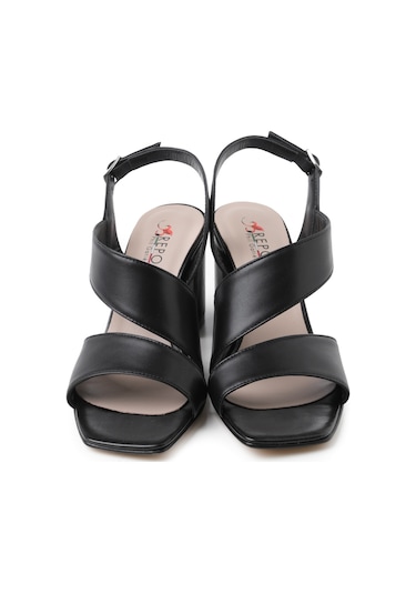 Sandalet Kadın 39638-e4 Repo Nero Siyah