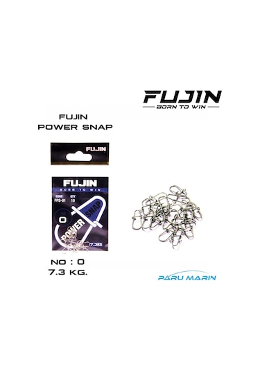 Fujin Power Snap Spin Klipsi No:0