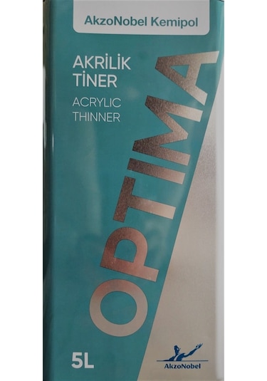 Akzonobel Optima Akrilik Tiner Yavaş Gl 5 Litre