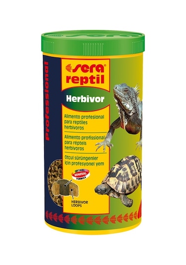Sera Profesy.Sürüngen Yemi -Otçul 1000 Ml 350 Gr