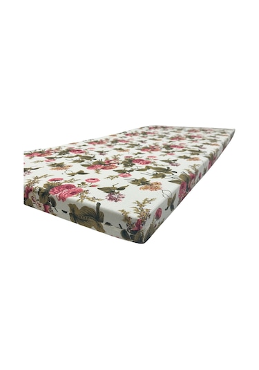 Sünger Yatak 80x180x6 Cm, Yer Yatağı, Balkon Yer Minderi,şantiye,karavan,deprem Yatağı-ingiliz Gülü