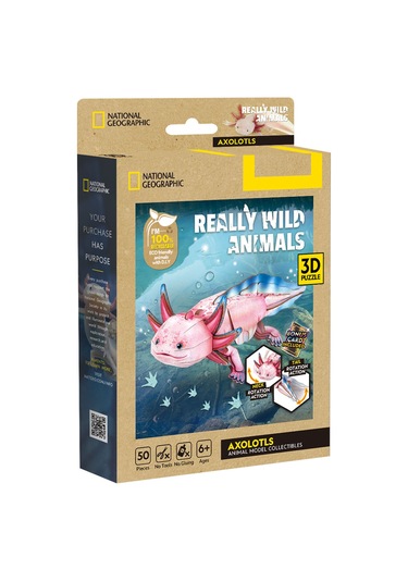 National Geographic - Axolotl 3d Puzzle Ds1185h