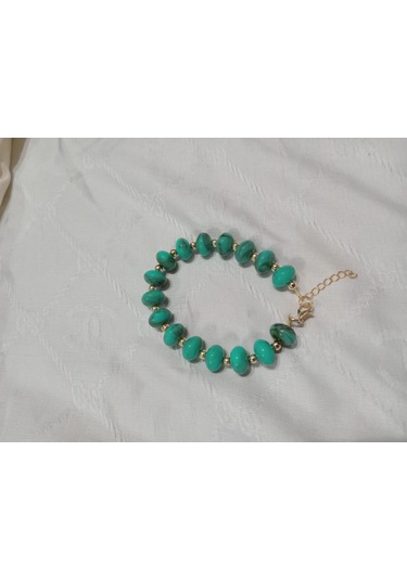 Turkuaz Rengi Şık Bileklik Turkuaz