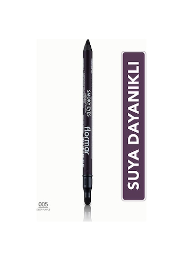 Flormar Göz Kalemi - Smoky Eyes Waterproof Eyeliner 005 Deep Purple 47000012-005