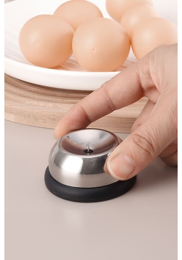 Çelik Yumurta Delici Egg Piercer Yumurta Ayırıcı Mt152 Gümüş