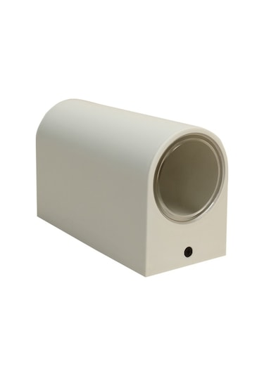 Çift Yönlü Dekoratif Beyaz Aplik -3 Renk Tercihli Ampüller Dahil Beyaz