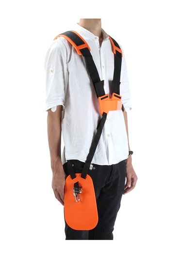 Xiyyadms Turuncu Sponge Yüklü Nylon Çekici Askısı - Ağır Aletler İçin Ağırlığı Dağıtan Ayarlanabilir Omuz Kemer