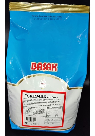 Başak işkembe Çorba 3 KG