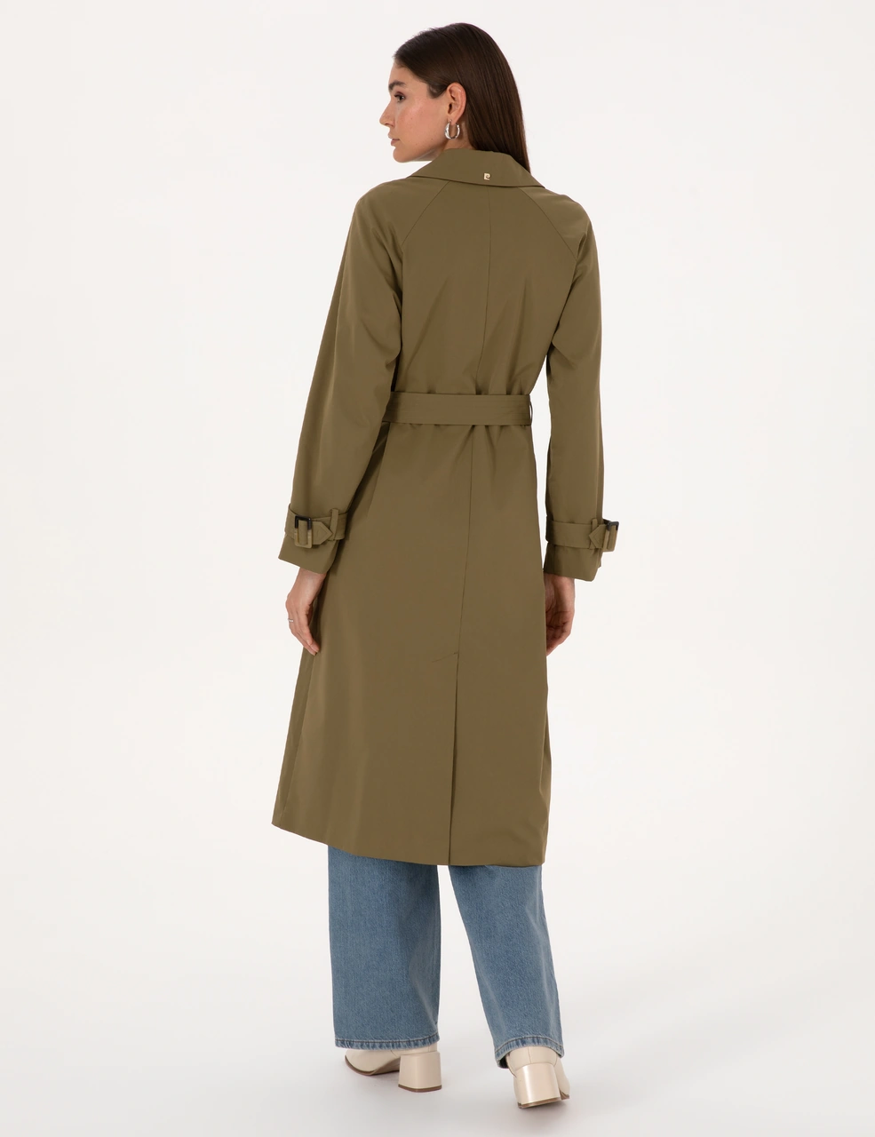 Pierre Cardin Kadın Haki Trençkot 50314043-vr027 Haki