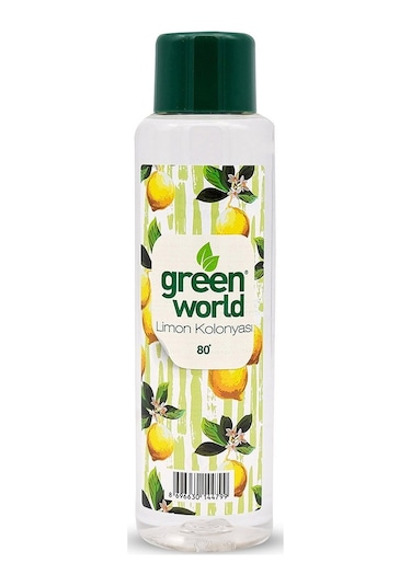 Green World 80 Derece Limon Kolonyası Pet Şişe 400 ML