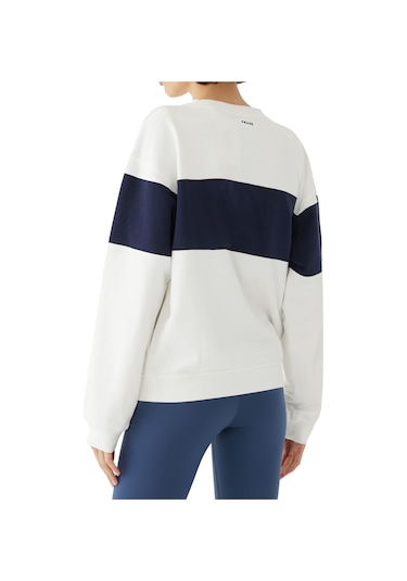 Frame Ritz Unisex Spor Kapşonlu Sweatshirt Cream