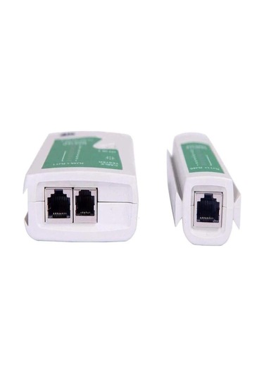 Rj11 Rj45 Cat5 Network Kablo Tester Test Kontrol Bağlantı Cihazı Ledli