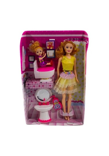 Oyuncak Bebek ve Banyo Seti