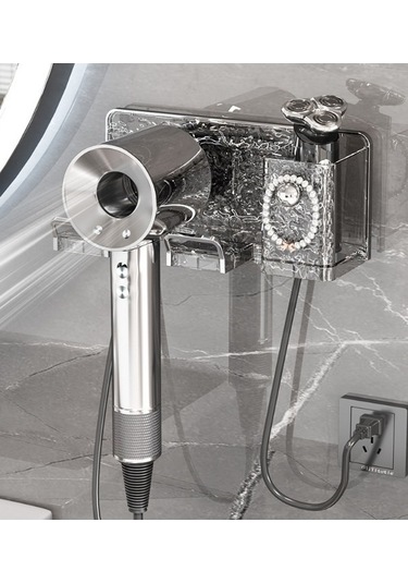 Wondernest Yok, Saç Rafı, Punch Plastik Makinesi, Lichen Kurutma Ünitesi Banyo İçin Gri