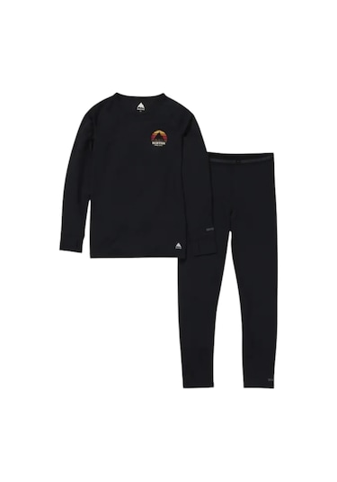 Burton Burton Lightweight Base Layer Set Unisex Çocuk Siyah Içlik Set 002 Siyah
