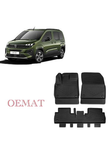 Peugeot Rifter Havuzlu Paspas 2025