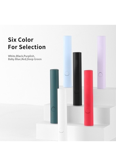 Skycity El Tutan Led/uv Tırnak Kurutma Lambası, 3w, 20/60s Zamanlama, Çekirdekli Pil, Type-c Şarj, Katlanabilir Tutucu, Siyah