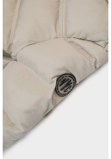 Defacto Erkek Bebek Kapüşonlu Fermuarlı Mont C6963a525augr320 Gri