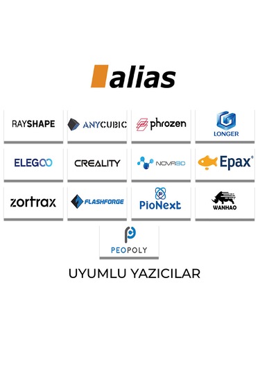 Alias Standart Model Reçinesi Ten 1000g