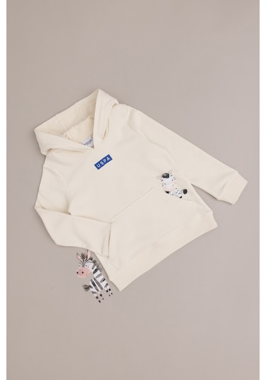 U.s. Polo Assn. Erkek Çocuk Krem Sweatshirt 50293515-vr071 Krem U.s. Polo Assn. Erkek Çocuk Krem Sweatshirt 50293515-vr071 Krem