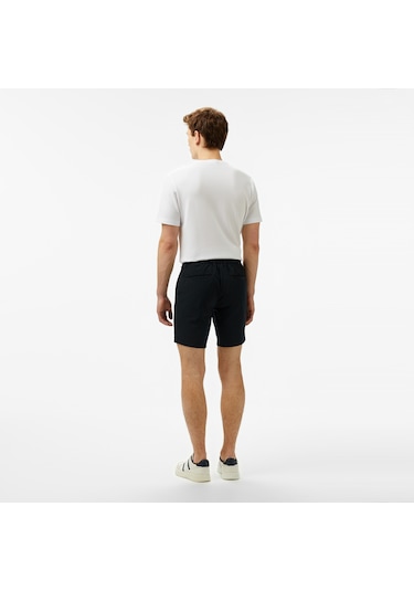 Nautica Erkek Siyah Jogger Şort Düz B55230t Siyah