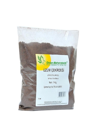 Doğan Baharatçılık Üzüm Çekirdeği Toz 1 KG