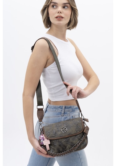 Byn1073 Matthew Cox Çapraz Çanta Std / Haki Haki