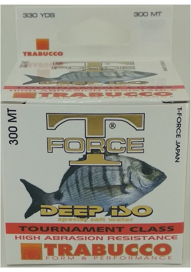 Trabucco T-Force Deep Iso 300 Metre Tuzlu Su Misinası