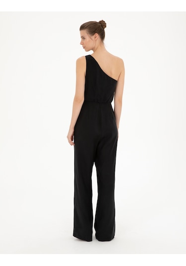 Pierre Cardin Kadın Siyah Tulum Dokuma 50285427-vr046 Siyah