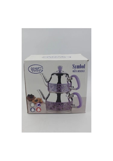 Özkent K-333 Symbol Orta Boy Çaydanlık Lila