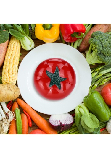 Xindoker Mekanik 60 Dakika Geri Sayım Zamanlayıcı Büyük Boy 7.2x5.5cm Mutfak, Bakıma Uygun Zilli Hatırlatıcı